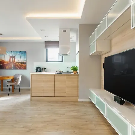 Lägenhet Jana Kazimierza 47 - 2 Rooms, 70m2, Balkon, Parking, Szybkie Wi-fi