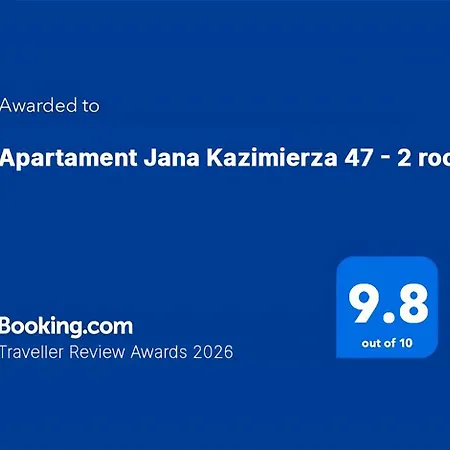 Jana Kazimierza 47 - 2 Rooms, 70m2, Balkon, Parking, Szybkie Wi-fi