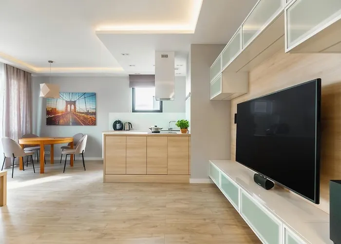 アパート Jana Kazimierza 47 - 2 Rooms, 70m2, Balkon, Parking, Szybkie Wi-fi