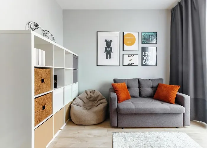 アパート Jana Kazimierza 47 - 2 Rooms, 70m2, Balkon, Parking, Szybkie Wi-fi