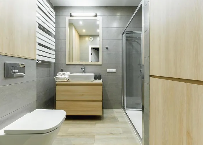 アパート Jana Kazimierza 47 - 2 Rooms, 70m2, Balkon, Parking, Szybkie Wi-fi